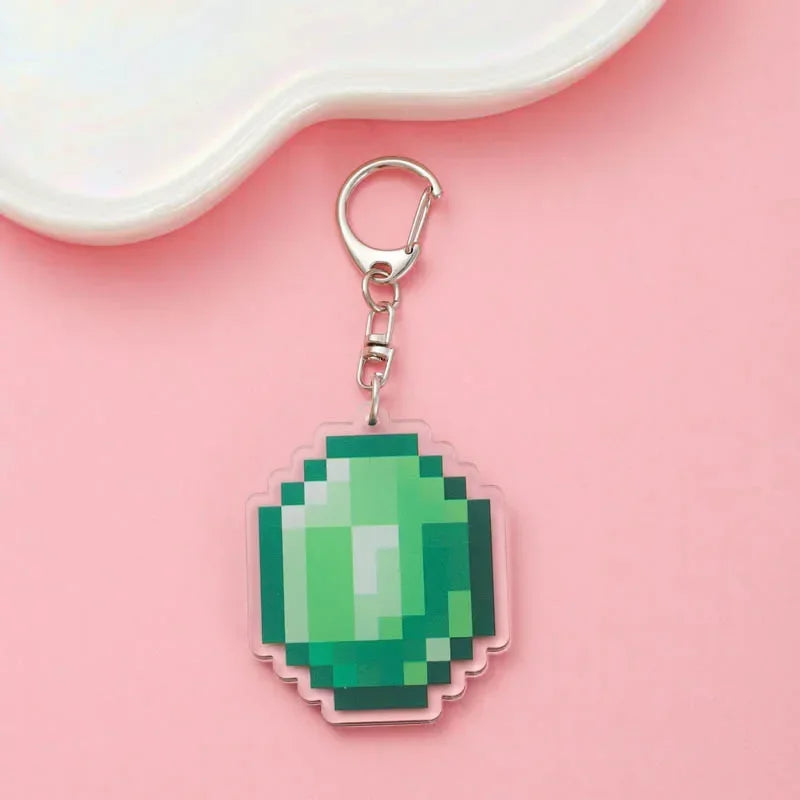 Minecraft Acrylic Keychain