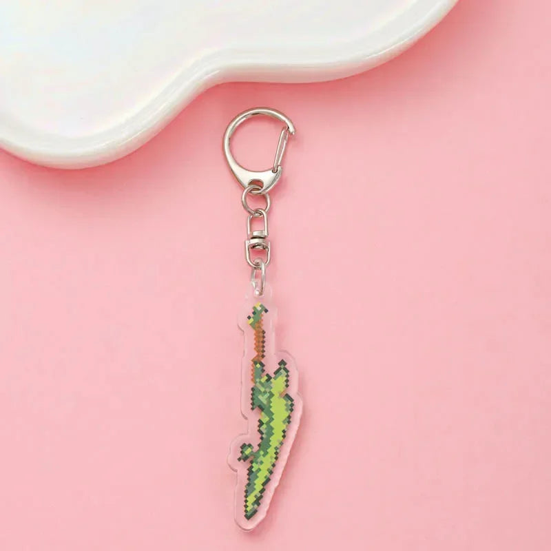 Minecraft Acrylic Keychain