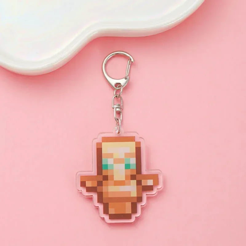 Minecraft Acrylic Keychain