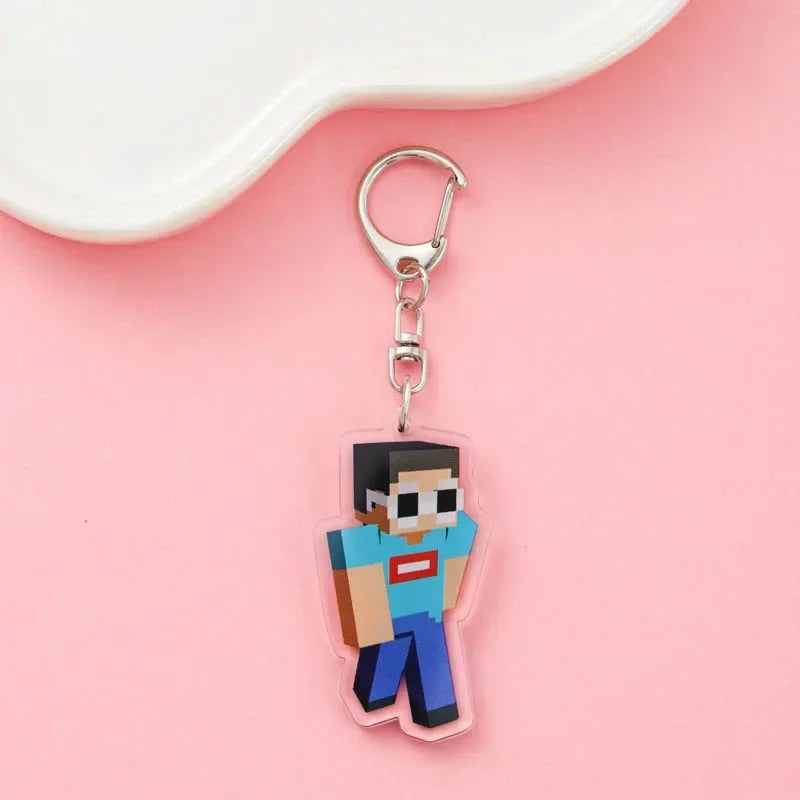 Minecraft Acrylic Keychain
