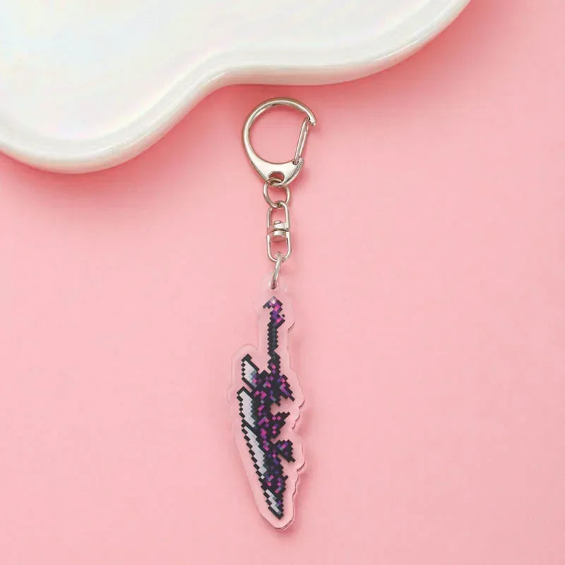 Minecraft Acrylic Keychain