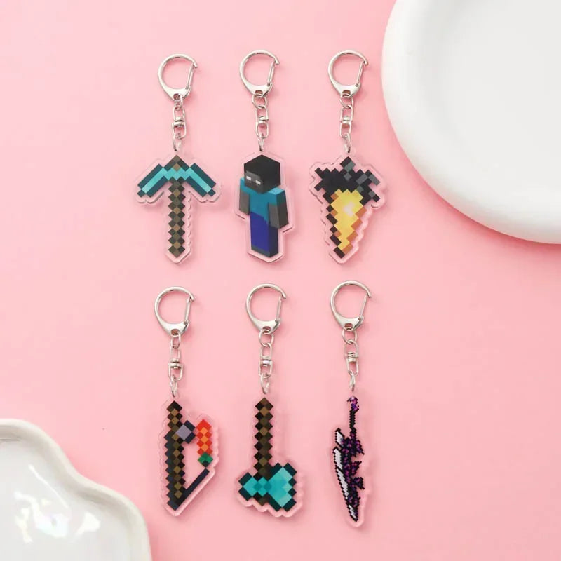 Minecraft Acrylic Keychain
