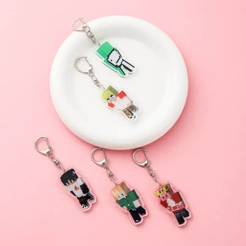 Minecraft Acrylic Keychain