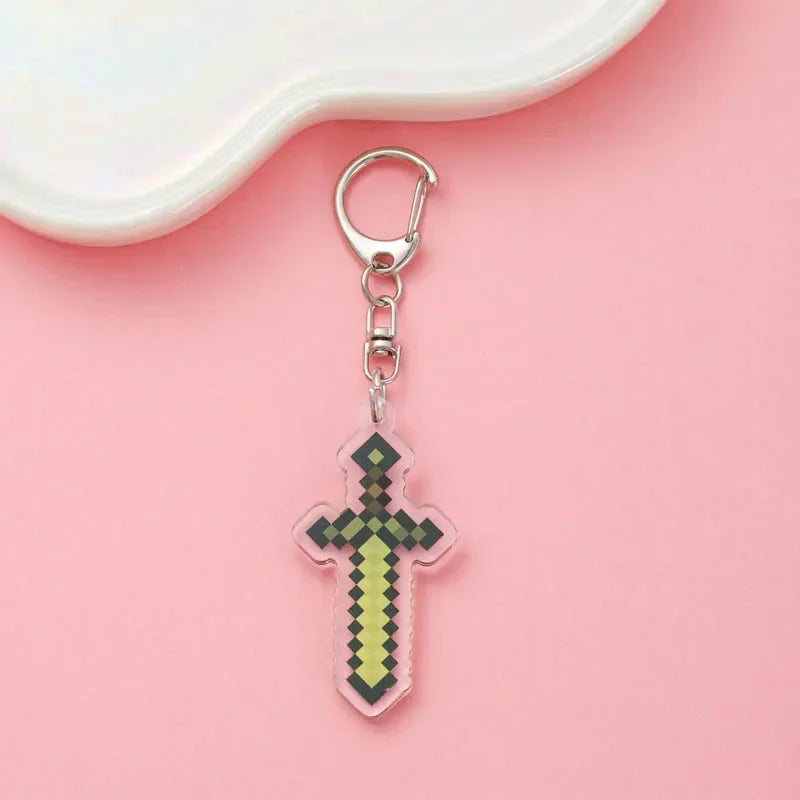 Minecraft Acrylic Keychain