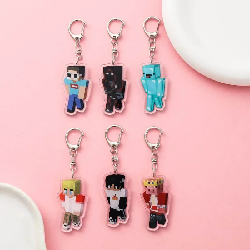 Minecraft Acrylic Keychain