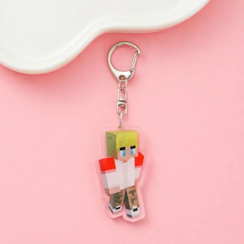 Minecraft Acrylic Keychain