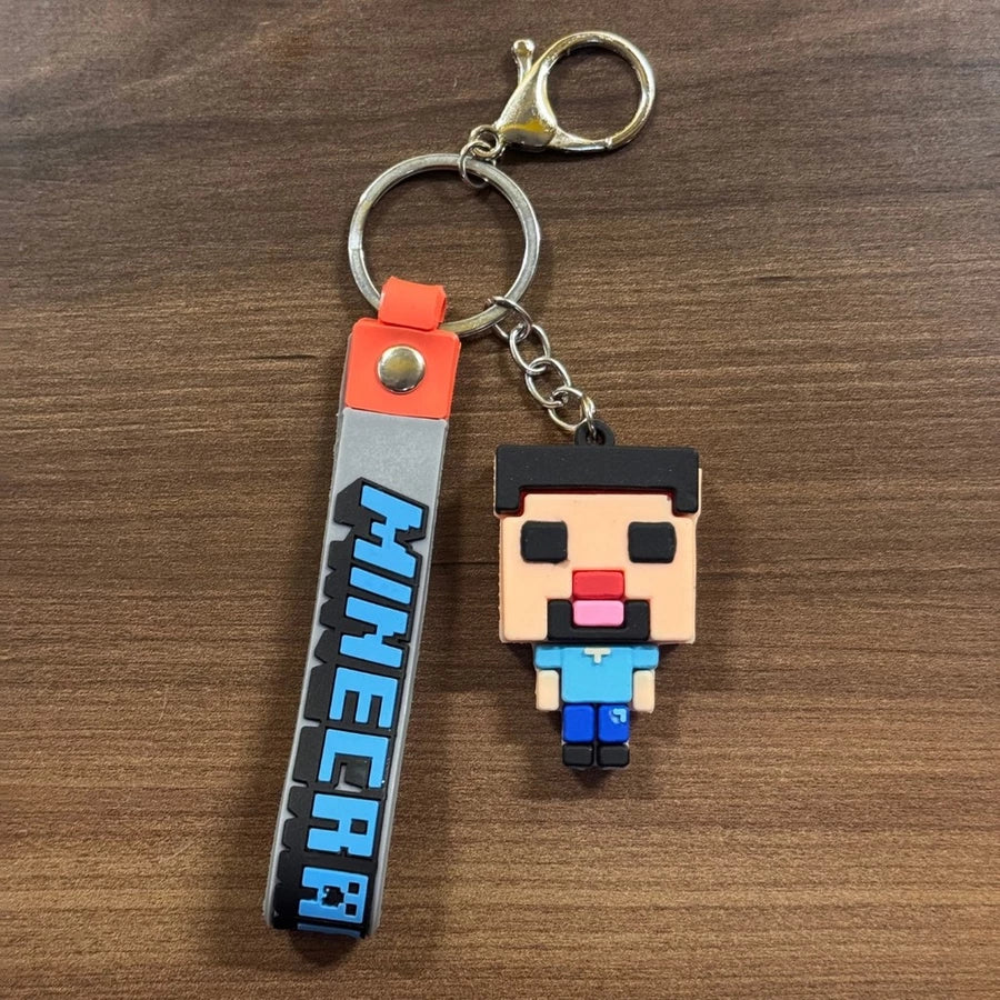 Classic Steve Keychain