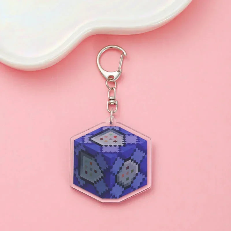 Minecraft Acrylic Keychain