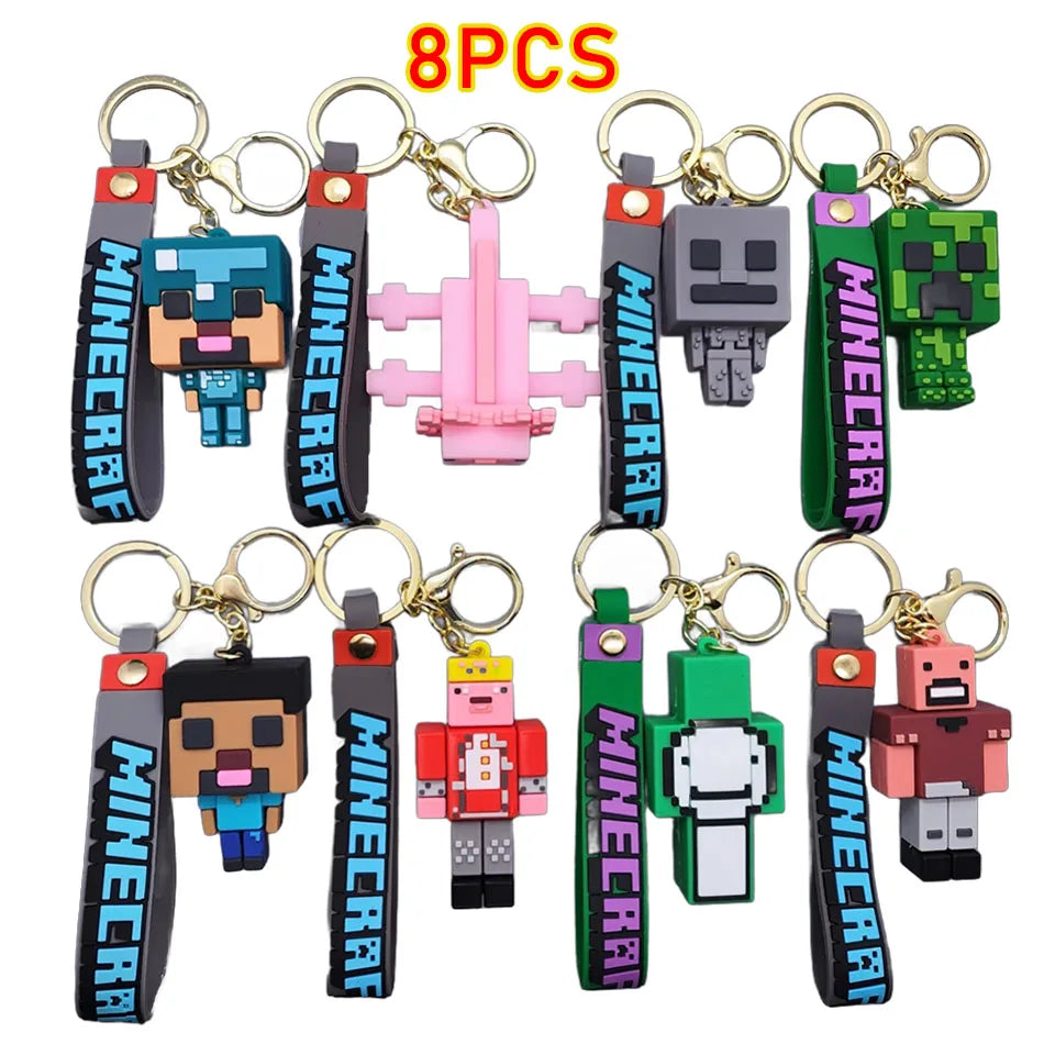 Superpack 8 Minecraft Keychain