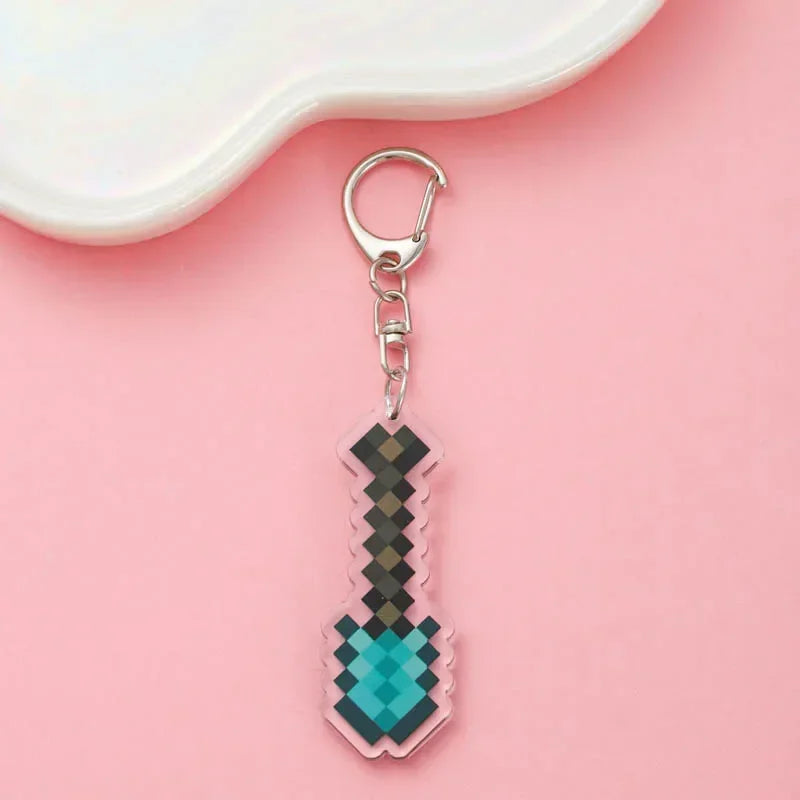 Minecraft Acrylic Keychain
