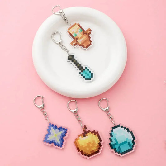 Minecraft Acrylic Keychain